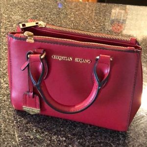 Christian Siriano Small Red Bag